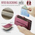 iPhone 17e / 16e CaseMe C36 Card Slots Zipper Wallet RFID Anti-theft Leather Phone Case - Red