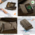 iPhone 17e / 16e CaseMe C39 RFID Blocking Zipper Wallet Leather Phone Case with Crossbody Strap - Coffee
