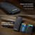 iPhone 17e / 16e CaseMe Me80 Series Detachable Wallet Magnetic RFID Vegan Leather Phone Case - Black