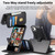 iPhone 17e / 16e CaseNeo Finger Grip Strap MagSafe Leather Phone Case - Black