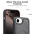 iPhone 17e / 16e CaseNeo Finger Grip Wristband MagSafe Back Phone Case - Black