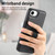 iPhone 17e / 16e CaseNeo Finger Grip Wristband MagSafe Back Phone Case - Black