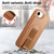 iPhone 17e / 16e CaseNeo Finger Grip Wristband MagSafe Back Phone Case - Brown