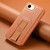iPhone 17e / 16e CaseNeo Finger Grip Wristband MagSafe Back Phone Case - Brown