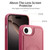 iPhone 17e / 16e CaseNeo Finger Grip Wristband MagSafe Back Phone Case - Red