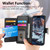iPhone 17e / 16e CaseNeo MagSafe RFID Anti-theft Zipper Wallet Retro Leather Phone Case - Black