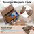 iPhone 17e / 16e CaseNeo MagSafe RFID Anti-theft Zipper Wallet Retro Leather Phone Case - Brown