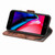 iPhone 17e / 16e CaseNeo Splicing Dual Magnetic Buckle Leather Phone Case - Brown