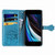 iPhone 17e / 16e Cat and Dog Embossed Leather Phone Case - Blue