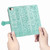 iPhone 17e / 16e Cat and Dog Embossed Leather Phone Case - Green
