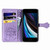 iPhone 17e / 16e Cat and Dog Embossed Leather Phone Case - Purple