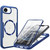 iPhone 17e / 16e CD Texture MagSafe Phone Case - Blue