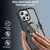 iPhone 17e / 16e CD Texture MagSafe Phone Case - Red