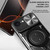 iPhone 17e / 16e CD Texture Sliding Camshield Magnetic Holder Phone Case - Red