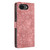 iPhone 17e / 16e Cherry Blossoms Embossed Leather Phone Case - Pink