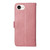 iPhone 17e / 16e Classic Calf Texture Flip Leather Phone Case - Rose Gold