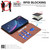 iPhone 17e / 16e Color Matching RFID Anti-theft Leather Phone Case - Brown
