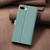 iPhone 17e / 16e Color Matching RFID Anti-theft Leather Phone Case - Green