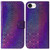 iPhone 17e / 16e Colorful Magnetic Buckle Leather Phone Case - Purple