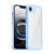 iPhone 17e / 16e Colorful Series Acrylic + TPU Phone Case - Blue