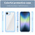 iPhone 17e / 16e Colorful Series Acrylic + TPU Phone Case - Blue