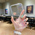 iPhone 17e / 16e Cosmic Star Glitter Epoxy TPU Phone Case - Transparent