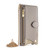 iPhone 17e / 16e Crossbody Chain Fishtail Litchi Leather Phone Case - Grey