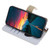 iPhone 17e / 16e Crossbody Litchi Texture Leather Phone Case - Blue