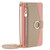iPhone 17e / 16e Crossbody Litchi Texture Leather Phone Case - Pink