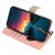 iPhone 17e / 16e Crossbody Litchi Texture Leather Phone Case - Pink