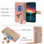 iPhone 17e / 16e Crossbody Litchi Texture Leather Phone Case - Pink
