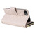 iPhone 17e / 16e Crossbody Rhombic Zipper Tower Buckle Leather Phone Case with Lanyard - Beige