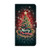 iPhone 17e / 16e Crystal-Like Painted Vegan Leather Phone Case - Christmas Tree
