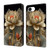 iPhone 17e / 16e Crystal-Like Painted Vegan Leather Phone Case - Golden Lotus