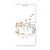 iPhone 17e / 16e Crystal-Like Painted Vegan Leather Phone Case - Heart & Cat