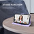 iPhone 17e / 16e Cute Cat Embossed Leather Phone Case - Purple
