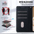 iPhone 17e / 16e Cute Cats RFID Leather Phone Case - Black