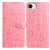 iPhone 17e / 16e Daisy Embossed Leather Phone Case - Pink