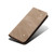 iPhone 17e / 16e Denim Texture Casual Style Horizontal Flip Leather Case - Khaki