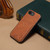 iPhone 17e / 16e Denior D06 PU Back Cover Card Slot Holder Phone Case - Brown