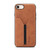 iPhone 17e / 16e Denior D07 DV Elastic Card Slot PU Back Cover Phone Case - Brown