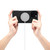 iPhone 17e / 16e Denior D27 Retro Texture RFID MagSafe Photo Frame Card-slot Phone Case - Black