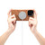 iPhone 17e / 16e Denior D27 Retro Texture RFID MagSafe Photo Frame Card-slot Phone Case - Brown