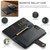 iPhone 17e / 16e DG.MING Crazy Horse Texture Detachable Magnetic Leather Phone Case - Black