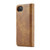 iPhone 17e / 16e DG.MING Crazy Horse Texture Detachable Magnetic Leather Phone Case - Brown