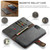 iPhone 17e / 16e DG.MING Crazy Horse Texture Detachable Magnetic Leather Phone Case - Grey