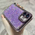 iPhone 17e / 16e Diamond Glitter Sequins TPU Phone Case - Pink