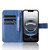 iPhone 17e / 16e Diamond Texture Leather Phone Case - Blue