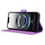 iPhone 17e / 16e Diamond Texture Leather Phone Case - Purple