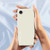 iPhone 17e / 16e Do As You Wish A1440 Fine Hole Straight Edge Silicone Phone Case - White